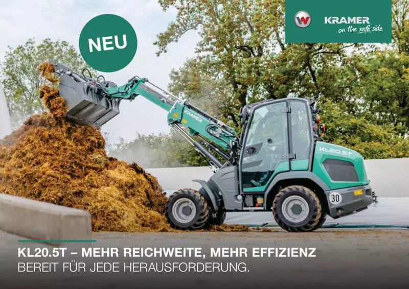 KL20.5T – MEHR REICHWEITE, MEHR EFFIZIENZ BEREIT FÜR JEDE HERAUSFORDERUNG.