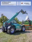 The brochure of the large telehandlers of Kramer.