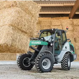 The brochure of the Kramer wheel loader 5 serie in english.