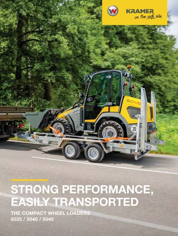 Powerful performance, easy to transport.