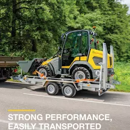 Powerful performance, easy to transport.