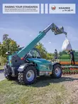 The brochure of the large telehandlers of Kramer.