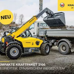 Den Flyer über den Kramer Telekskoplader 3106. 