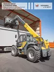 The brochure of the large telehandlers of Kramer.