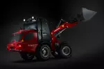 Weidemann wheel loader 5080 cabin with lightning, studio

