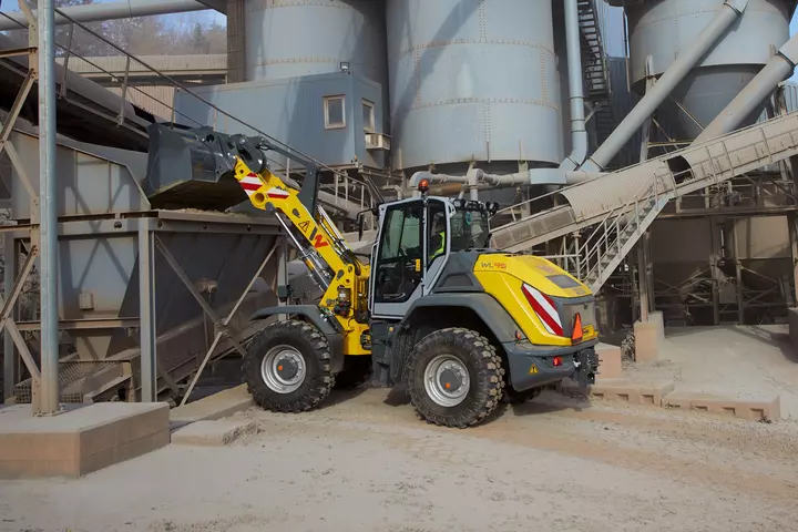 Wacker Neuson wheel loader WL95, WL110, Automatic bucket return