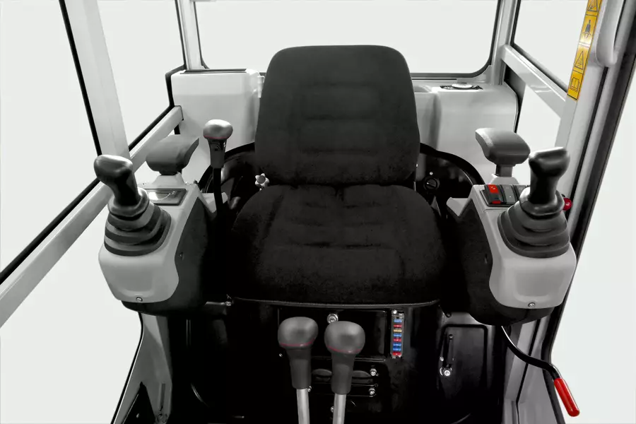 Innenausstattung des ET16 von vorne