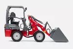Weidemann Hoftrac/Hoflader 1140 Fahrerschutzdach mit Leichtgutschaufel, Studio