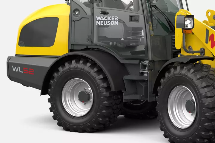 Wacker Neuson wheel loader WL52, easy entry