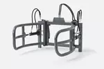Weidemann attachment Round bale fork for wrapped bales, Studio
