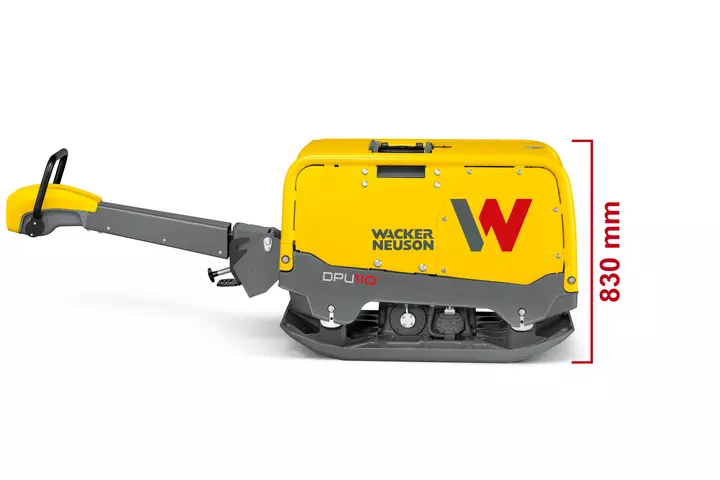 Unterfahrhöhe 830 mm Vibrationsplatte DPU110