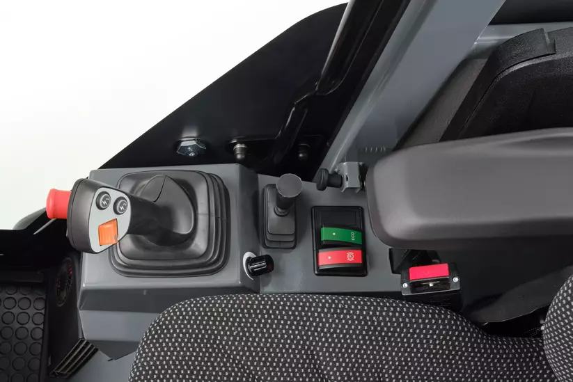 Weidemann Hoftrac 1190e, Ölmengenverstellung