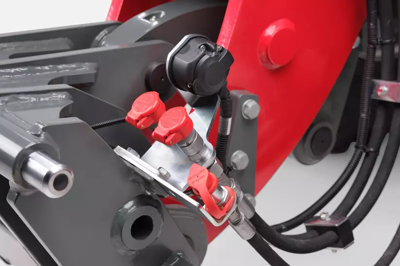 Weidemann  telescopic wheel loader 2060T, 3060T, 4060T in studio, Front electrical connection