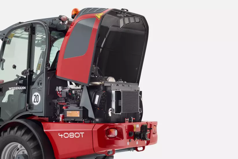 Weidemann Teleskopradlader 4080T, Ausstattung
