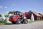 Weidemann telescopic wheel loader 2060T cabin with load hook, application