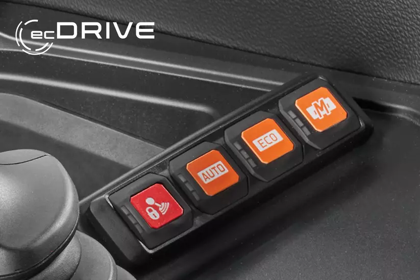 Weidemann wheel loader/telescopic wheel loader 2060, 2060T, 3060, 3060T, 4060, 4060T in studio, ecDrive: Electronically controlled travel drive