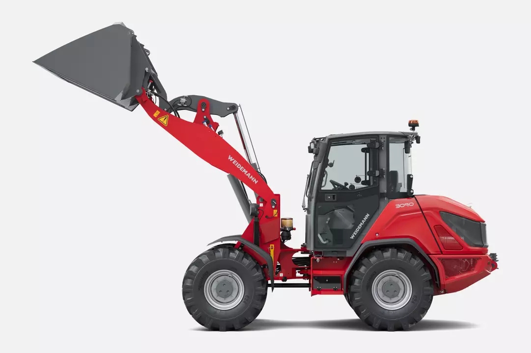 Weidemann  Radlader 3090 Kabine mit Leichtgewicht Eimer, studio