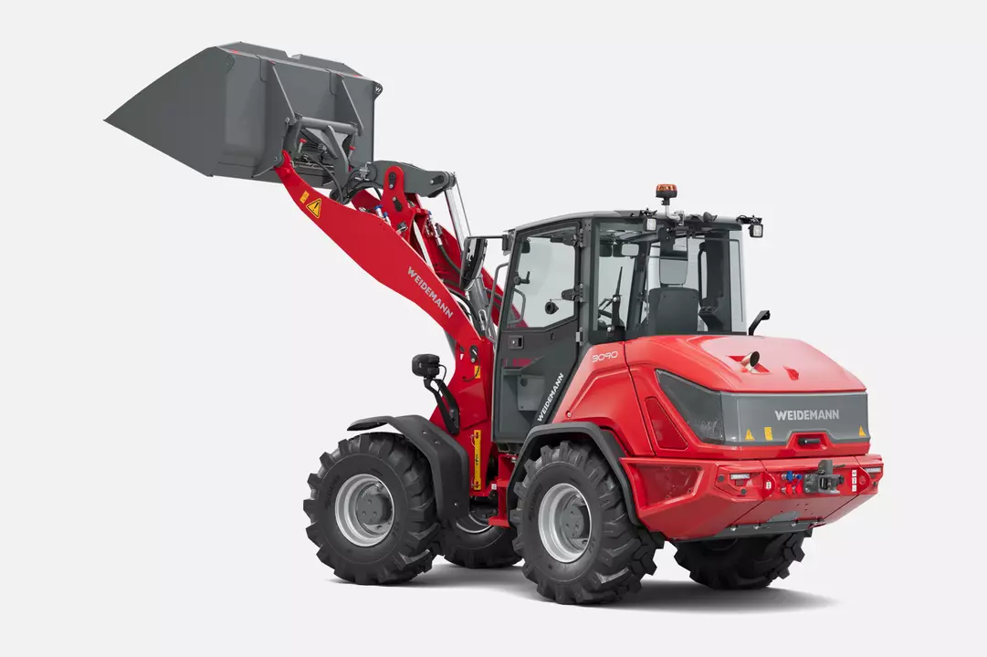 Weidemann  Radlader 3090 Kabine mit Leichtgewicht Eimer, studio