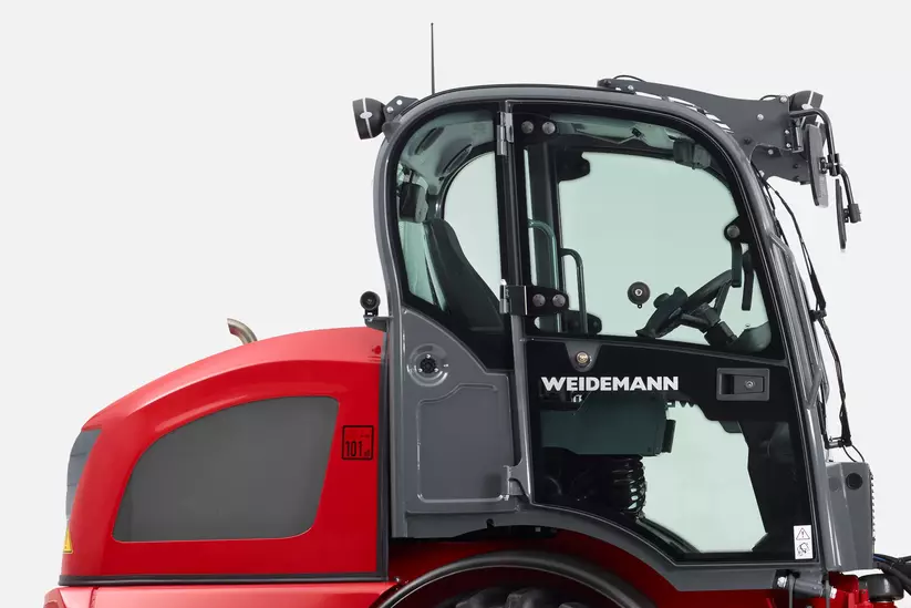 Weidemann Radlader 2080, Kabine 