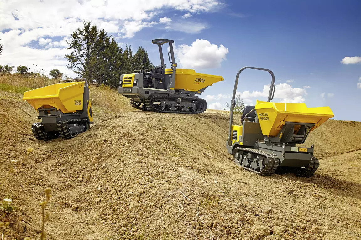 DT05, DT15 und DT25 im Gelände