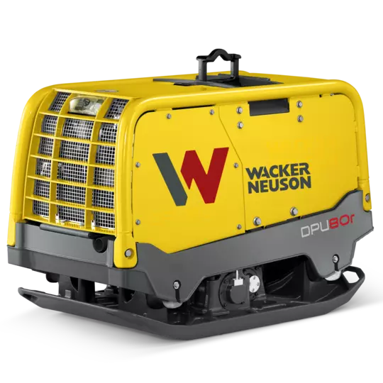 Remote controlled Vibratory Plate with water-cooled Kohler diesel engine