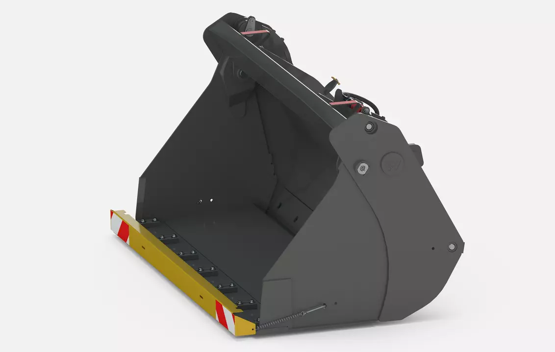 Weidemann attachment 4-in-1 bucket with ripper teeth, Studio
