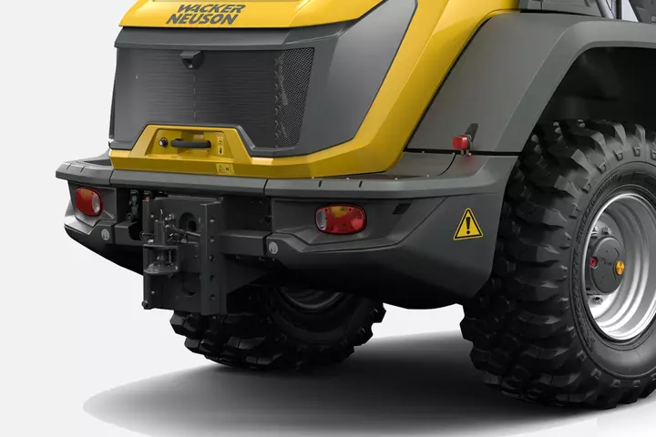 Wacker Neuson wheel loader WL95, Trailer operation