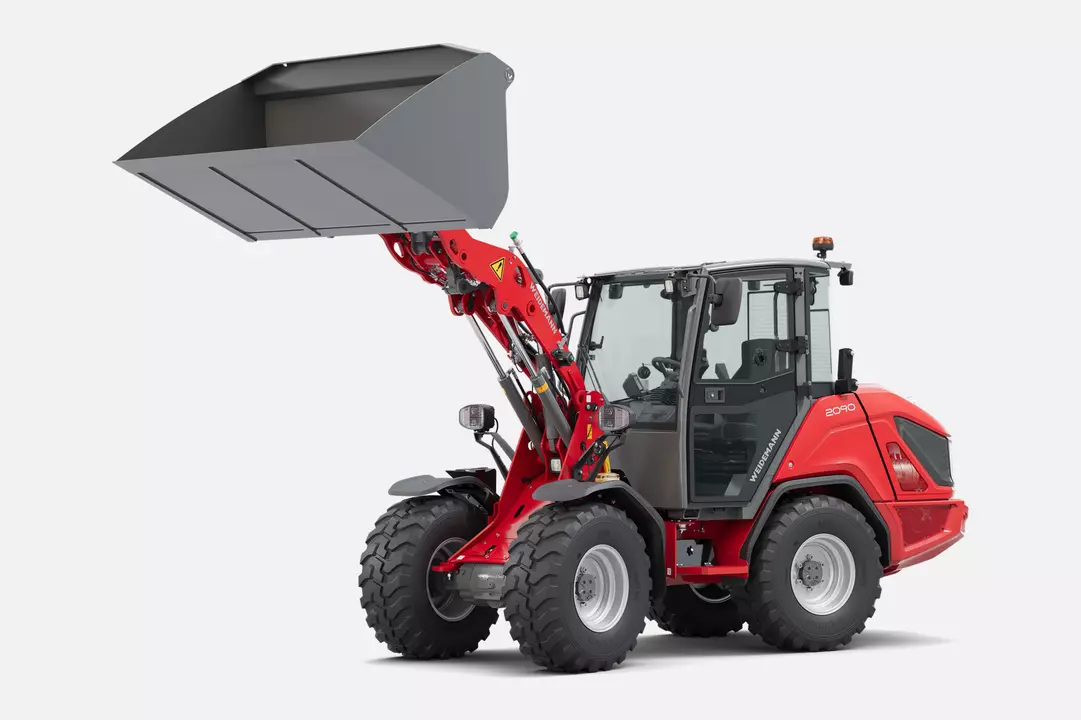 Weidemann Radlader 2090 Kabine mit Leichtgewicht Kübel, studio