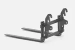 Weidemann attachment Pallet fork, Studio