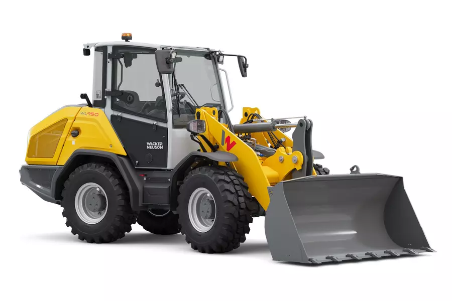 Wacker Neuson wheel loader WL950 with 4-in-1 shovel