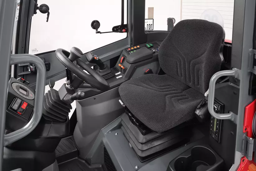 Weidemann Hoftrac 1390, Ergonomischer Arbeitsplatz