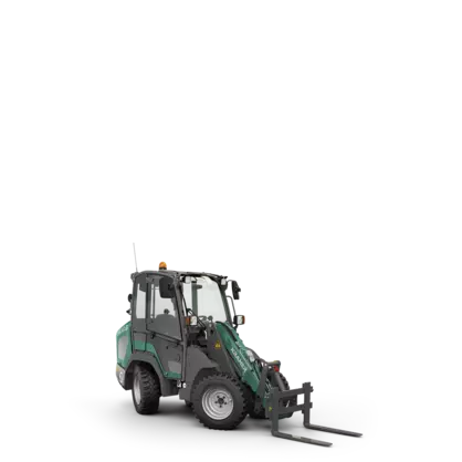 Der Kramer Radlader KL12.5 im Studio.