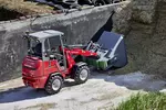 Weidemann Hoftrac 1190e Fahrerschutzdach mit Einstreugerät, Einsatz