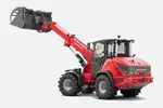 Weidemann telescopic wheel loader 3060T with shear grab, studio