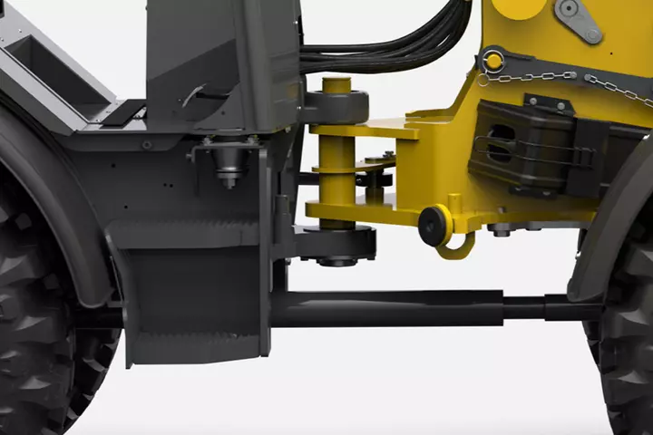 Wacker Neuson wheel loader WL44, Vibration damping