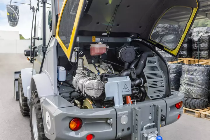 Die 8er Serie von Kramer verfügt über eine Motor Stopp-Automatik.