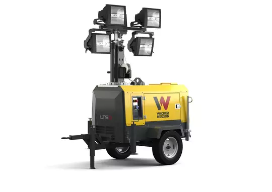 Light Tower with metal halide lamps