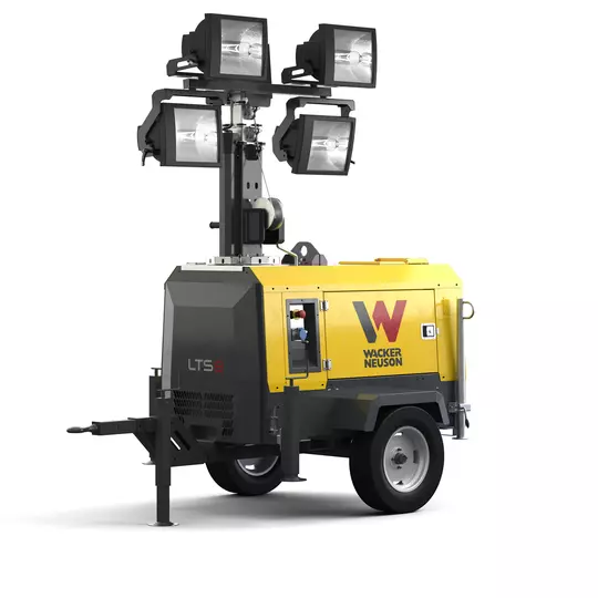Light Tower with metal halide lamps