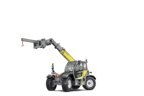 The Kramer telehandler 3610 in a studio.