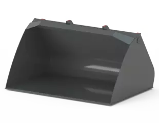 Wacker Neuson attachment, round light cargo bucket