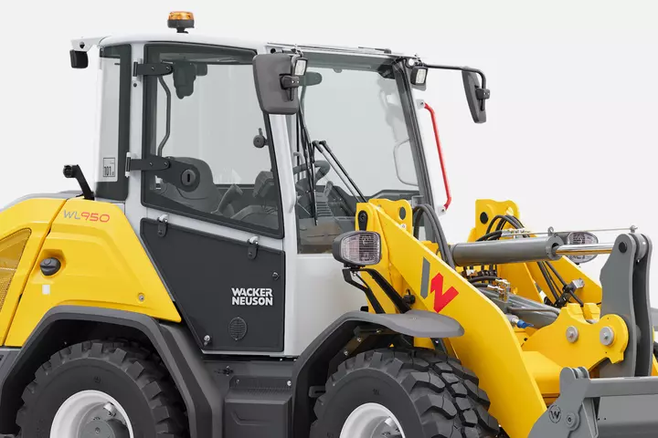 Wacker Neuson wheel loader WL950 equipment, studio