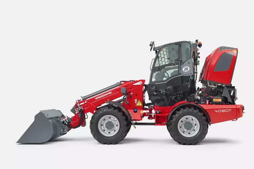 Weidemann Teleskopradlader 4080BLT, 4080T, Kippbare Kabine