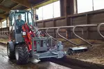 Weidemann Anbaugerät Erdbohrer, Einsatz Landwirtschaft, Hoftrac 