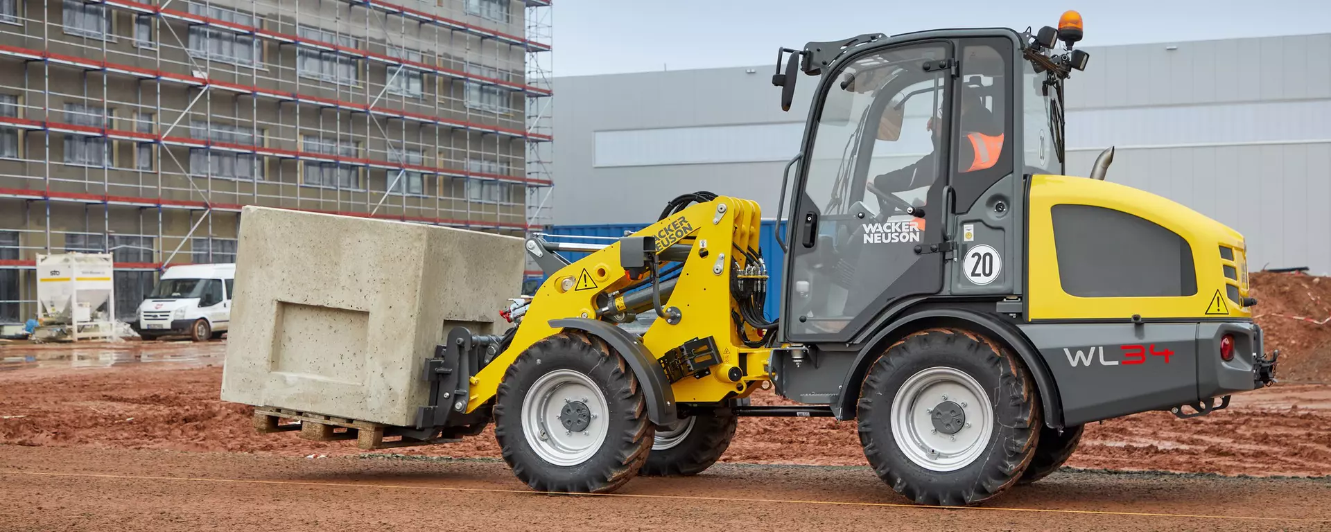 Wacker Neuson attachment, Pallet fork