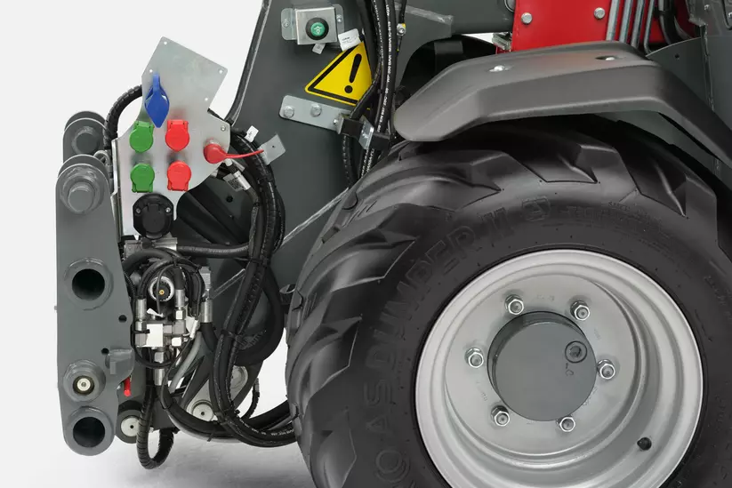 Weidemann Teleskoplader T4512e Druckloser Rücklauf inklusive Leckölleitung, Studio