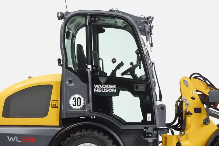 Wacker Neuson wheel loader WL38, Cabin