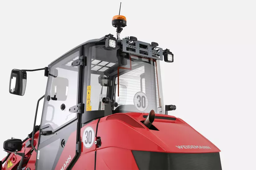 Weidemann Hoftrac 1390, Komfortkabine