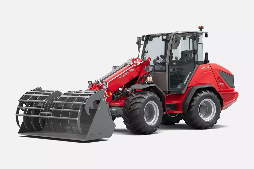 Weidemann Teleskop Rad Lader 3090T mit Scheren Greifer, studio