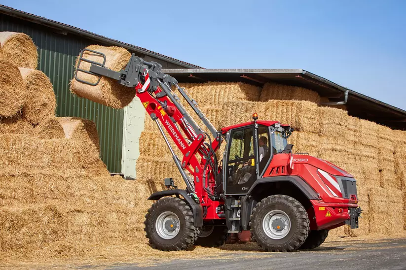 Weidemann wheel loader 9080, Load sensing hydraulic