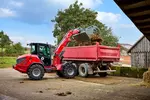 Weidemann telescopic wheel loader 3060T in application, Agriculture